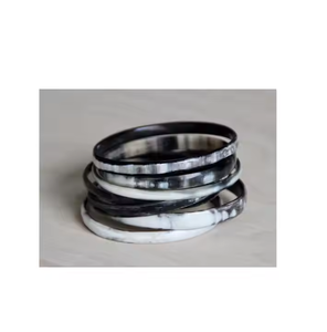 Brazaletes de cuerno de búfalo Pulseras Cuerno de vaca Joyería Pulsera Venta caliente por Artesanías de media luna - Product Image 2