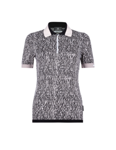 เสื้อโปโลผู้หญิง ผลิตจากโพลีโพรพิลีน 100% งานปักลายแจ็คการ์ด ปรับแต่งได้ตามต้องการ พร้อมลายแจ็คการ์ดตามที่คุณเลือก - Product Image 4