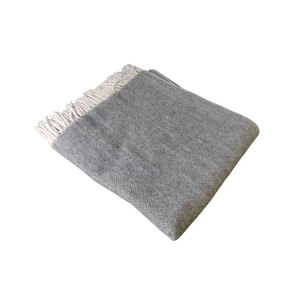 Technique tissée de couverture à motif de diamant de charbon de bois la plus vendue à un prix abordable - Product Image 3