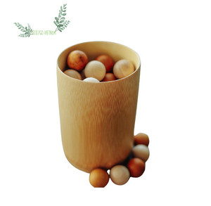 Venta caliente 2025 Taza de bambú Ventosas Taza de bambú con pajitas Hecho en Vietnam por Eco2go Vietnam - Product Image 1