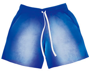 OEM Hombres Premium Fashion Acid Wash Sun Fade Bottom Distress Shorts 100% Algodón Personalizado Bordado - Product Image 2