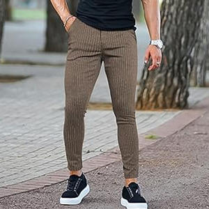 <b>Hot</b> Selling Wear Elastic Drawstring Waist Men Trouser New Fashionable Custom Color and Size Men Trouser uploaded by Dress Sports - Product Image 4