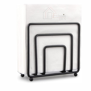 Hot Selling Modern DCI Brand Metal Napkin Holder for <b>Wedding</b> Decorations Napkin Stand Tabletop <b>Tissue</b> Dispenser - Product Image 2