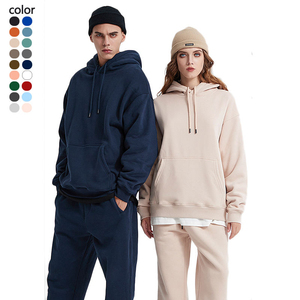 Sweat à capuche d'été épais respirant thermique grande taille en polaire avec impression et logo personnalisés-Usine de gros - Product Image 3