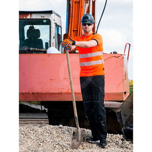 Camisa de Seguridad Transpirable para Hombre, Ropa de Trabajo de Alta Visibilidad, Tela Personalizada, Logotipo Personalizado, Hecho en Pakistán - Product Image 4