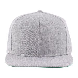 Wholesale Vietnam Factory Low Tax 6 Panels <b>Flat</b> Brim Structure Snapback Custom Contrast Color <b>Design</b> Under Brim Solid Plain <b>Caps</b> - Product Image 3