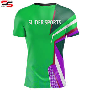 Vente en gros de chemises de compression de gymnastique à séchage rapide imprimées de logo personnalisé pour hommes - Product Image 2