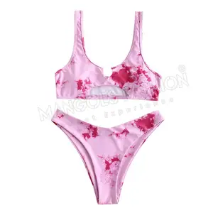 Wholesale Best Selling Product Solid Color Women Bikini Sets with Customized Logo Design Trendy Swimwear for Women, Perfect