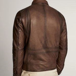 Chaquetas de cuero genuino de alta calidad: un elemento básico de moda clásico Durabilidad atemporal Elegancia elegante Moda Mate Brillante - Product Image 1