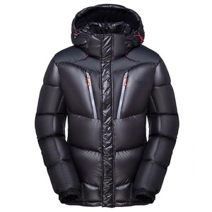 Veste matelassée épaisse et ample pour homme, nouvelle conception, logo personnalisé, imperméable, respirante, grande taille, pour l'automne et l'hiver - Product Image 4