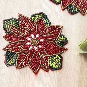 จานรองแก้ววอลนัทชุดรองแก้วไม้วอลนัท-คุณภาพสูง - Product Image 3