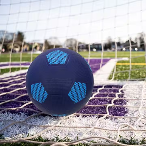Suministrado directamente por fabricantes de balones de fútbol de cuero cosidos para uso deportivo de entrenamiento - Product Image 3