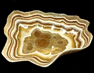 12 дюймов/30 см натуральный арагонита драгоценный камень чаша декоративная резной камень для медитации, с украшением в виде кристаллов образца домашний декор