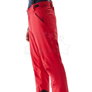 Pantalones de Esquí Casuales Rectos y Flexibles de Fácil Ajuste, Protección contra la Nieve, Ropa Deportiva de Invierno, Costuras Resistentes, para Hombre - Product Image 2