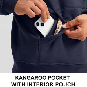 350 GSM Logo personnalisé avec cordes sweats à capuche éponge française surdimensionné goutte épaule sweats à capuche sweat à capuche personnalisé pour hommes - Product Image 4