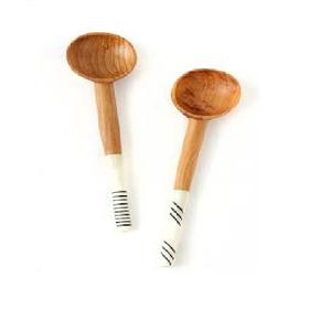 Vente chaude Design moderne couverts en bois fourchette cuillère maison ustensiles de cuisine restauration utilisé couverts en bois finition noyer - Product Image 3