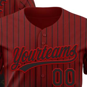 Precio ajustable Hombres Camiseta de béisbol Antiarrugas Calidad Premium Transpirable Ligero Totalmente personalizado Antibacteriano Rápido - Product Image 3