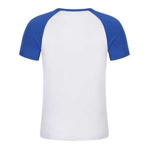 Tri-blend Jersey 3/4 แขน Raglan เสื้อยืดที่กําหนดเองปกติ Fit เสื้อยืดชายเสื้อ T ผู้ชาย - Product Image 4