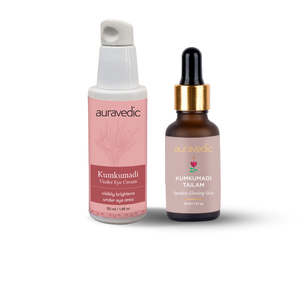 Crema Kumkumadi para el contorno de ojos que ayuda a reducir las ojeras y realzar el brillo - Product Image 5