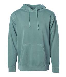 Independent Trading Co Sweat à capuche pour homme unisexe hiver délavé lourd à pigments/pull polaire NuBlend - Product Image 1