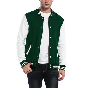 Veste de sport pour homme à col montant, design uni, logo personnalisé sur le devant, respirante, 100% laine, différentes couleurs, coupe classique - Product Image 6