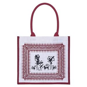 Wholesale Customized Eco-Friendly Reusable Trendy Natural Jute <b>Tote</b> <b>Shopping</b> <b>Bags</b> for Sale - Product Image 2