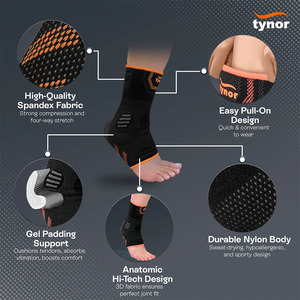Attelle de cheville réglable à compression élastique Air Pro, respirante et légère, idéale pour le sport et l'exercice – Vente directe usine - Product Image 5