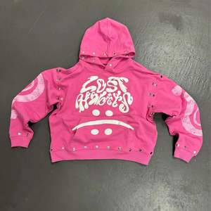Personalizado Nuevo Diseño Hombres Puff Impresión de gran tamaño de algodón de la pantalla de impresión de manga Streetwear Botones Sudadera con capucha - Product Image 3