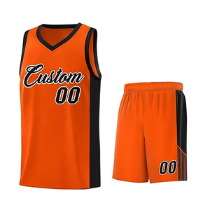 Uniforme de basket-ball de vêtements de sport pour hommes Uniforme de basket-ball imprimé personnalisé de dernière conception élégante - Product Image 5