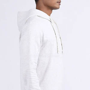 Sweats à capuche personnalisés en coton gaufré pour hommes, légers, respirants, de qualité supérieure - Product Image 5