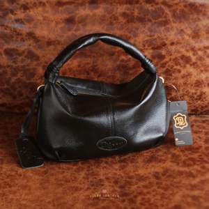 Elegant Djoen <b>Leather</b> Cowhide Handbag <b>for</b> <b>Women</b> Sheryl Bag with Zipper Closure Handmade Classic Silhouette Indonesian Design - Product Image 1