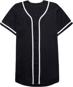 Camiseta de béisbol con estampado de sublimación barata, camiseta de equipo personalizada, duradera, elegante, transpirable, que absorbe la humedad - Product Image 1