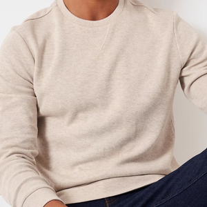 Vente en gros de sweatshirts à col ras du cou personnalisés, couleurs unies, sweatshirts unis à la mode pour l'hiver - Product Image 3