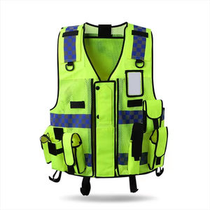 Gilets de sécurité réfléchissants de qualité supérieure en gros, confortables, haute visibilité, polyester, durables, faible MOQ, fournisseur de gilets haute visibilité - Product Image 6