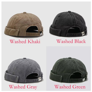 หมวกไร้ขอบผ้าฝ้ายหมวกปักโลโก้ฤดูร้อนดีไซน์แบบ OEM - Product Image 4