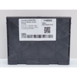CENTRALINA BCM OPEL Astra K Sports Tourer 13514637 B14XE Benzina 1399 (15>22) - Product Image 2