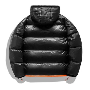 Chaqueta Acolchada de Lona con Cuello Alto para Hombre, Estilo Casual, Ligera, Cálida, Tallas Grandes, Nueva Colección de Invierno - Product Image 5