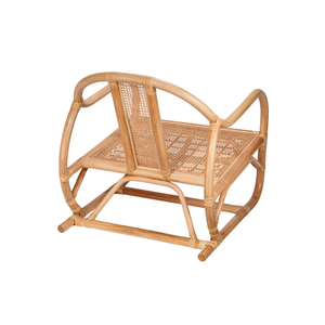 Silla de mimbre de exportación a buen precio, sillón de salón moderno de mediados de siglo para sala de estar, hecho a mano por artesanos vietnamitas - Product Image 3