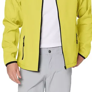 Veste Softshell durable pour hommes conçue pour la randonnée, le trekking et les sports de plein air avec bouclier contre les intempéries et veste d'hiver confortable - Product Image 5