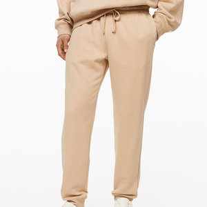 Premium Casual Elástico Oversize Algodón Spandex Pantalones de chándal Patrón recto Estilo de pantalón de chándal Bolsillos bordados Diseño en blanco - Product Image 3