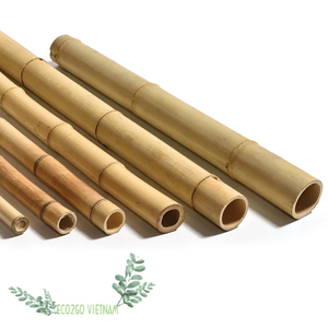 Low Price High Quality Bamboo Material Bamboo Poles for Sale Moso <b>Treated</b> Artificial Raw Bamboo Poles From Vietnam - Product Image 3