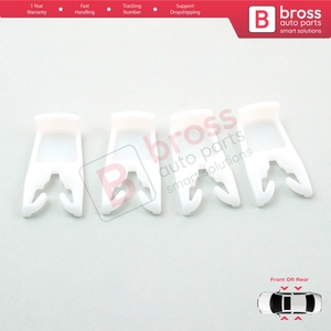 BWR1194 4 pièces pince de réparation de lève-vitre pour Clio 2 3 Laguna 2 Espace 4 Megane 1 2 Scenic 1 2 Vel Satis - Product Image 2