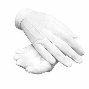 Guantes de Vestir Formales de Algodón Ceremonial para Guardia de Honor y Uso en Uniformes de Uso General de QUICK WAY INDUSTRIES - Product Image 3