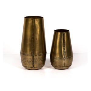 Opulent Hand-Designed Aluminium Floral <b>Vase</b> with <b>Unique</b> Engraved Motifs A Perfect Blend of Style & Functionality for Luxury - Product Image 5