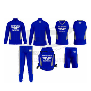 Poids léger meilleure vente d'uniforme d'athlétisme de qualité supérieure couleur unie uniforme d'athlétisme - Product Image 1