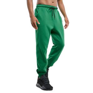 Custom <b>Tech</b> Fleece Running Gym Wear Sweatpants Tapered Mens Track Suits Joggers Best Custom Solid Green Color Sweatpants for Men - Product Image 2
