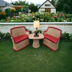 2024 Usine Fabricant Top Vente Rotin Jardin 2 Places Canapés Patio Salon Extérieur Pelouse Cour Cottage Salon Canapé Ensemble - Product Image 4