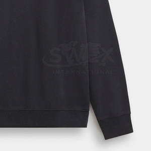 Trendy Fashion Basics Men Mock Neck Sudadera Impresión personalizada Manga larga Basics Men Mock Neck Sudadera - Product Image 6