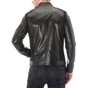 Chaqueta de Cuero Elegante para Hombre, Novedad de 2024, Diseño OEM, Impermeable, Ecológica, Estilo Urbano, Reversible, de Fábrica - Product Image 3