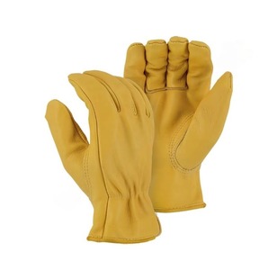 ถุงมือขับรถหนังแพะกันน้ำและกันลมสวมถุงมือให้ความอบอุ่นในฤดูหนาว - Product Image 2